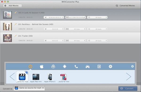 convert m4v to mp4 for mac free